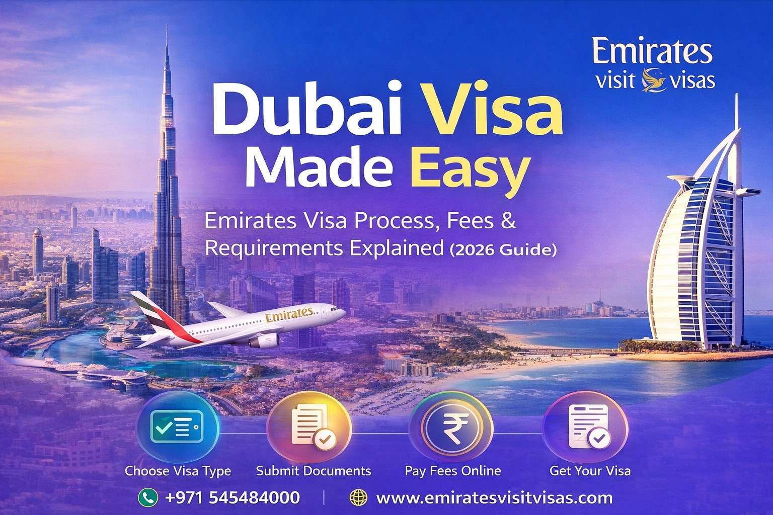 Dubai Visa Made Easy: Emirates Visa Process, Fees & Requirements Explained (2026 Guide)