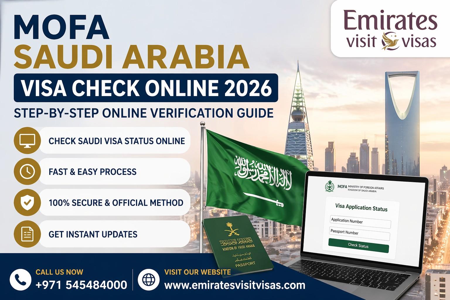 MOFA Saudi Visa Status Check 2026: Step-by-Step Online Verification Guide