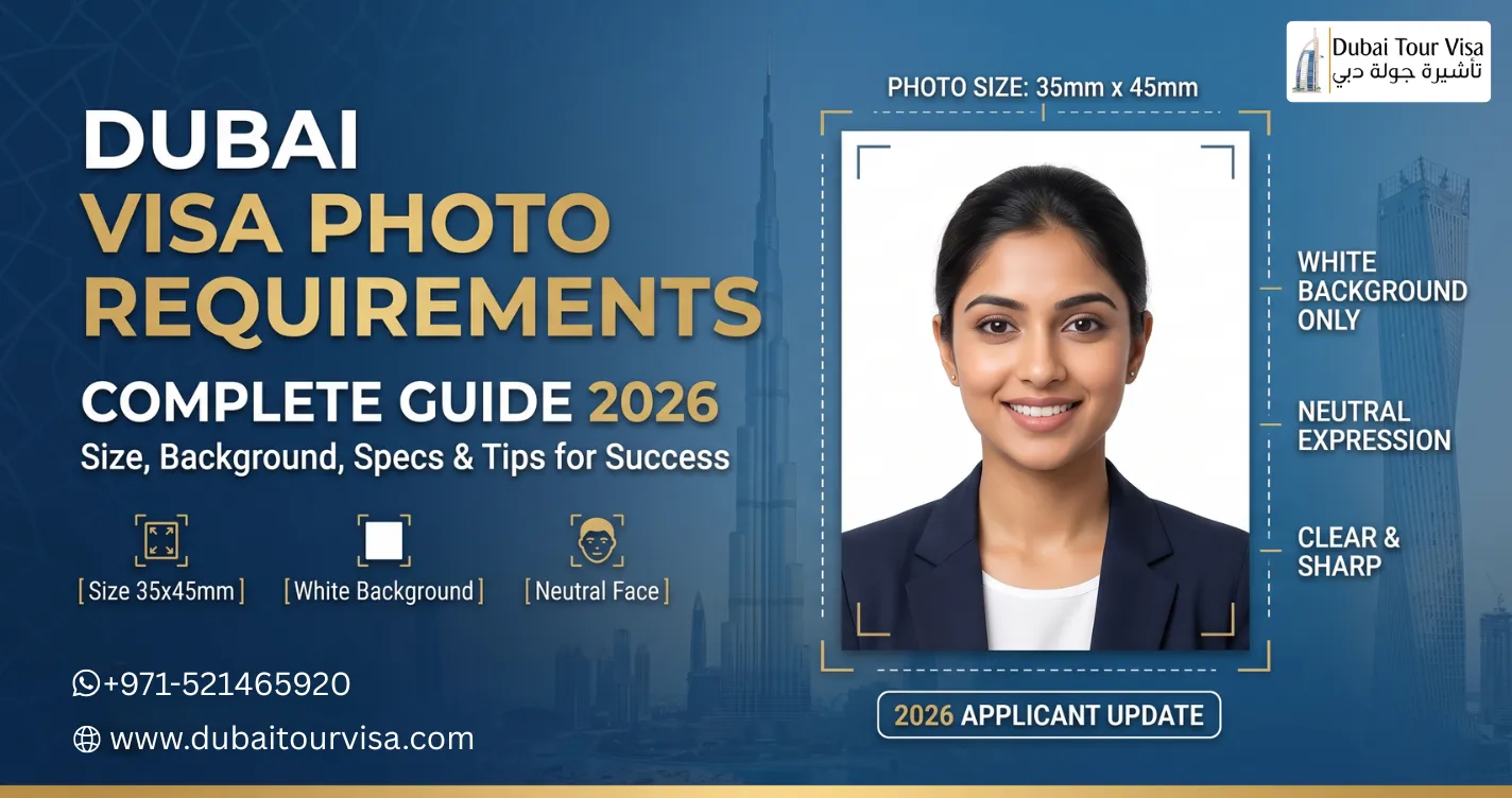 Dubai Visa Photo Requirements 2026: 7 Essential Rules for Size, Background & Specs
