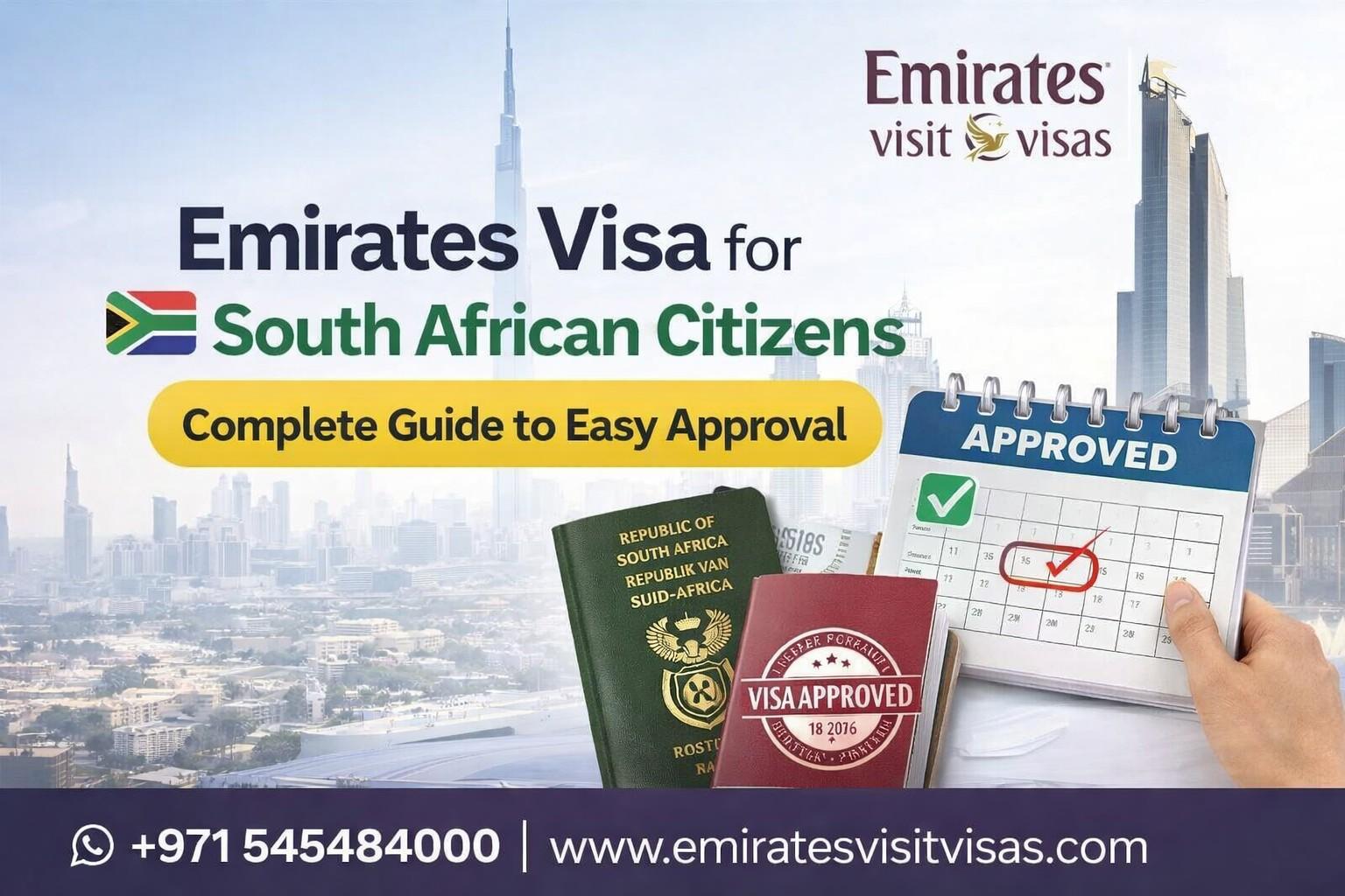 Emirates Visa for South African Citizens – Complete Guide to Easy Approval